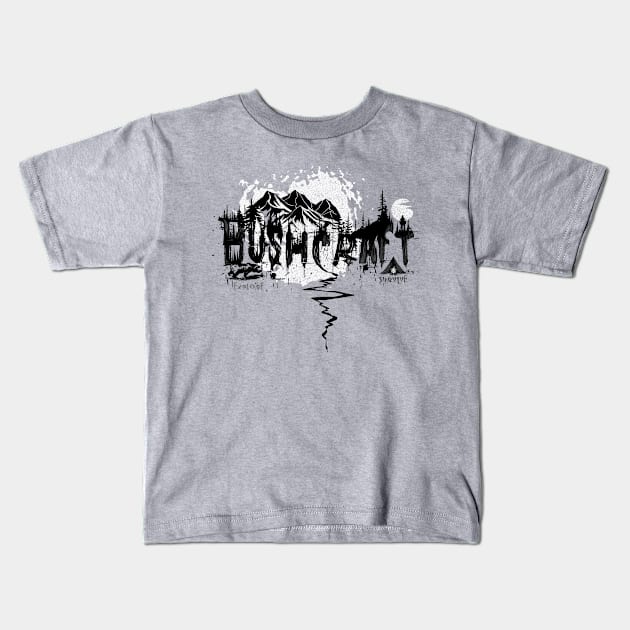 Bushcraft Kids T-Shirt by Bongonation